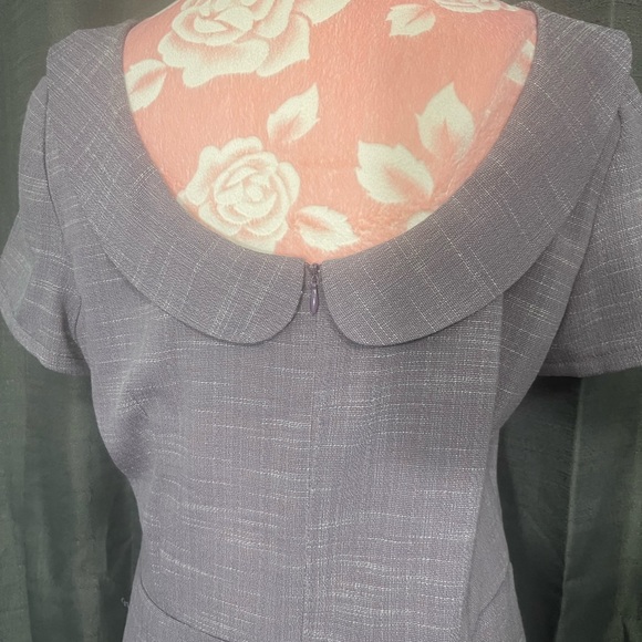 Voodoo vixen, purple Vintage Dress size XL - Picture 4 of 5